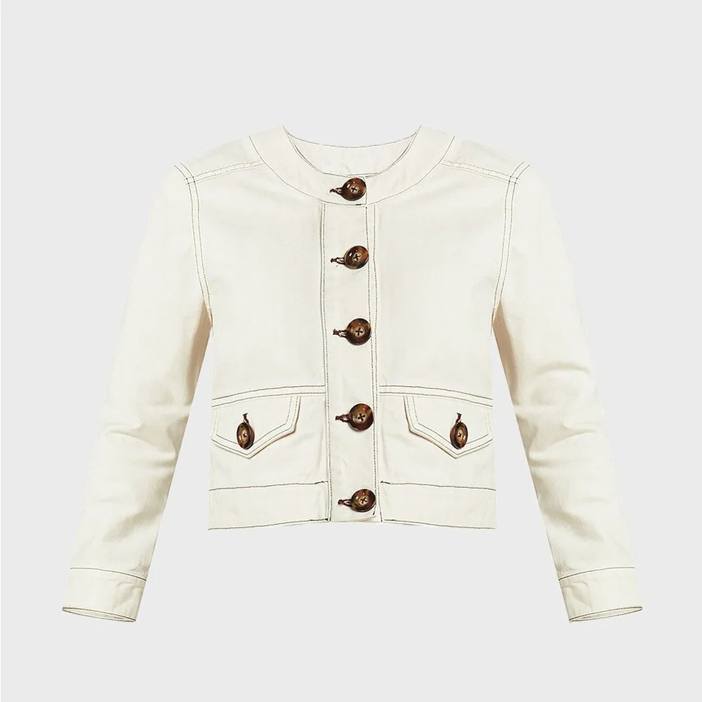 Veronica Beard DENIM JACKET - Picture 6 of 6